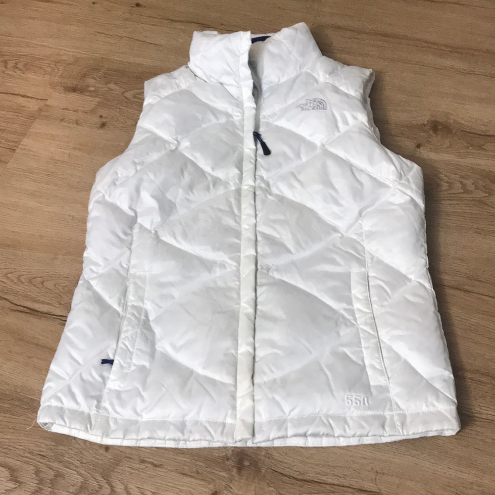 The North Face down vest size small women’s